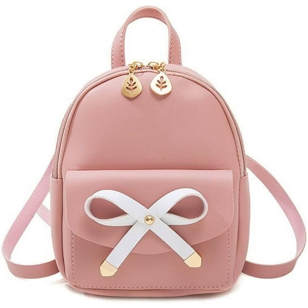 New Women Small Backpack Purse, Lightweight Crossbody Wallet Bag - Pink 9